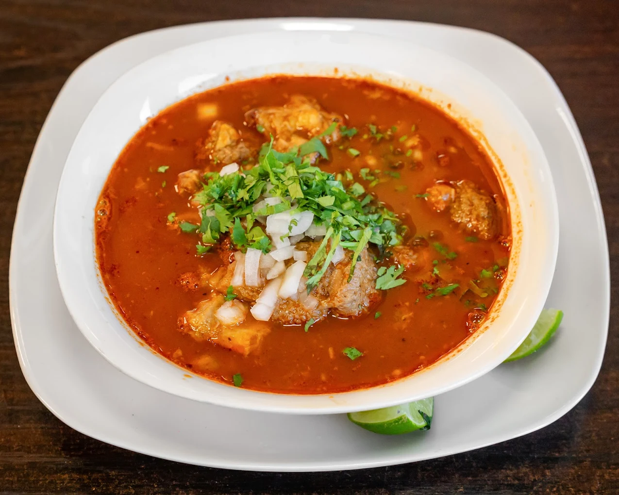 Menudo - Traditional Mexican soup.