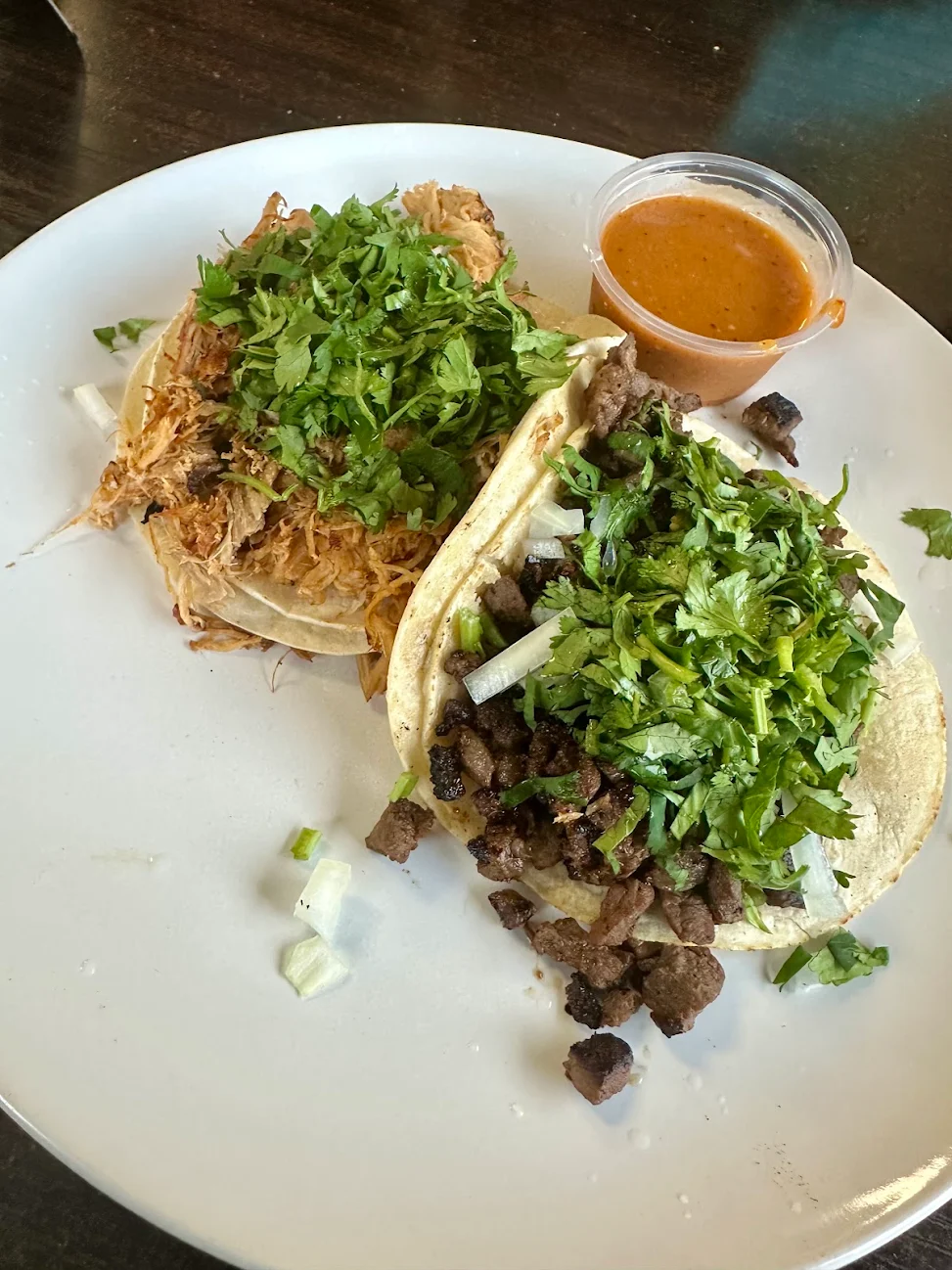 Tacos De Lengua - Beef tongue tacos.