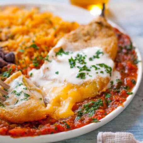 Chile Relleno Platter