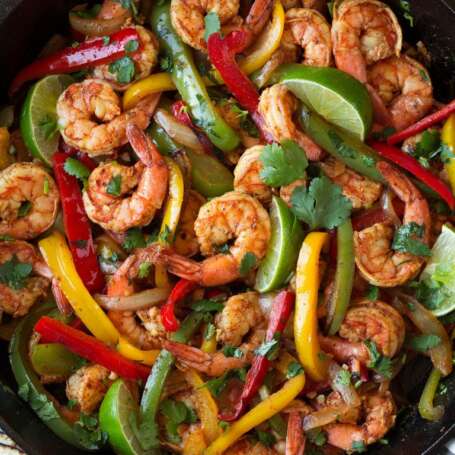 Fajitas De Camaron (Shrimp)